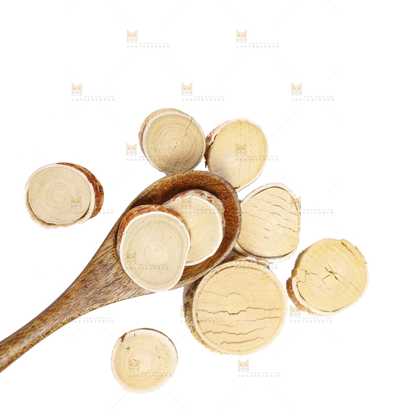 白底上的五指毛桃