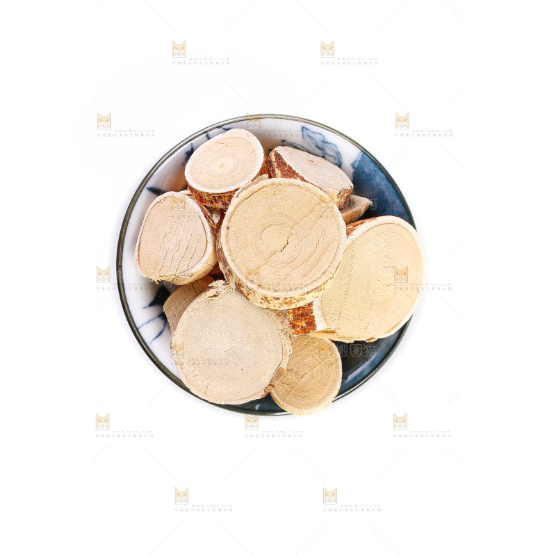 白底上的五指毛桃