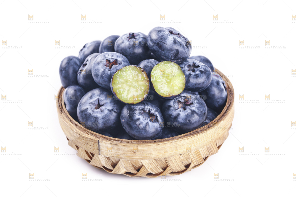 白底上的怡颗莓
