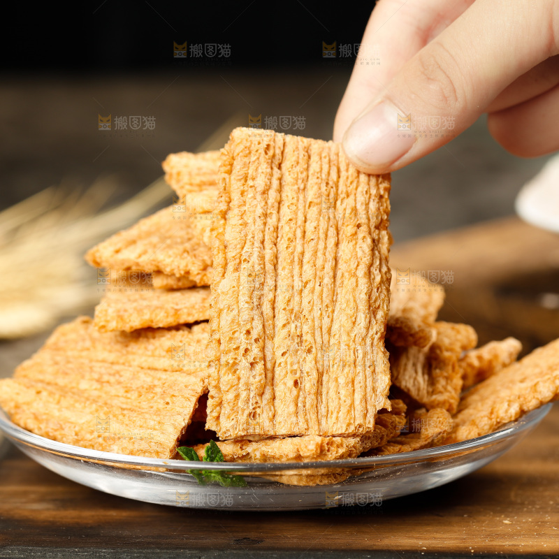 深底上的荞麦酥