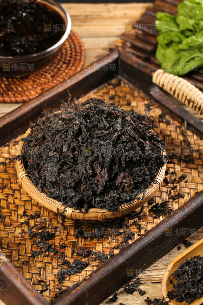 深底上的梅干菜