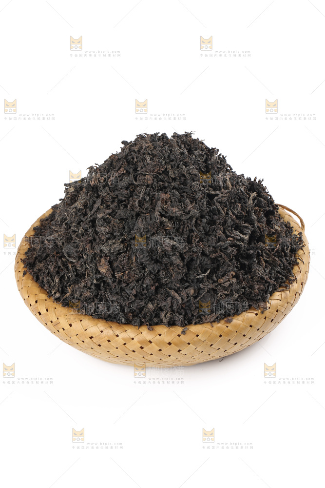 白底上的梅干菜