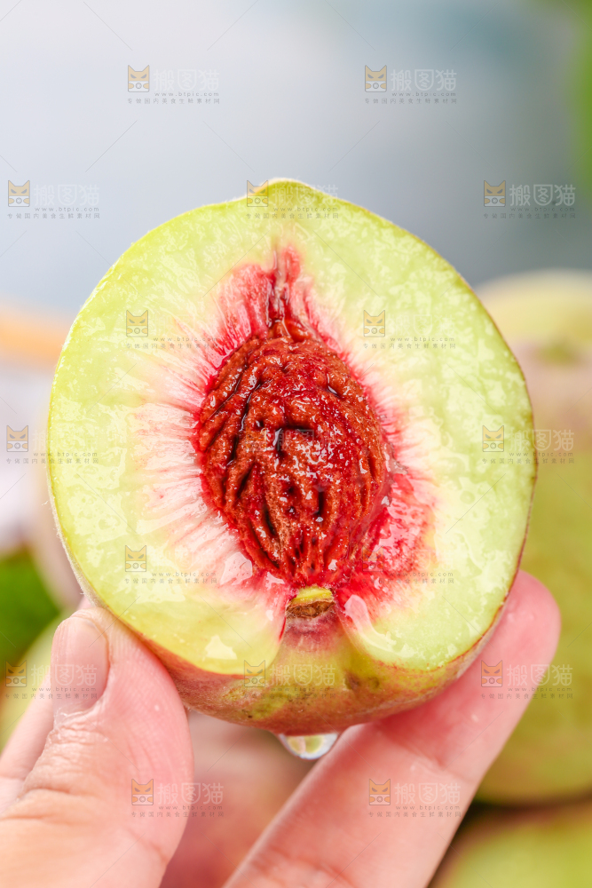 浅底上的青州蜜桃