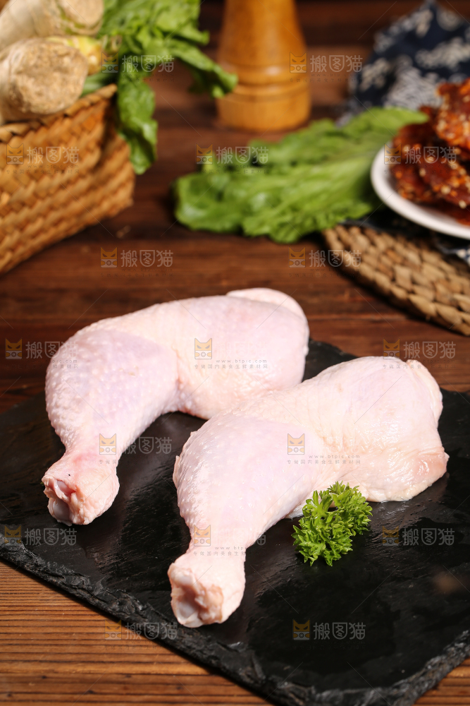 深底上的大鸡腿