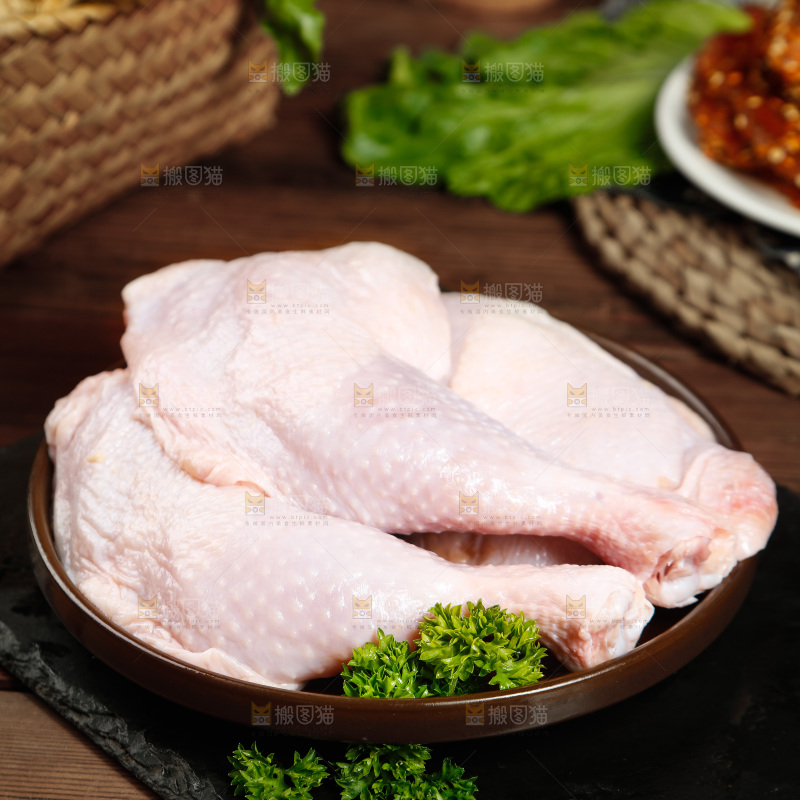 深底上的大鸡腿