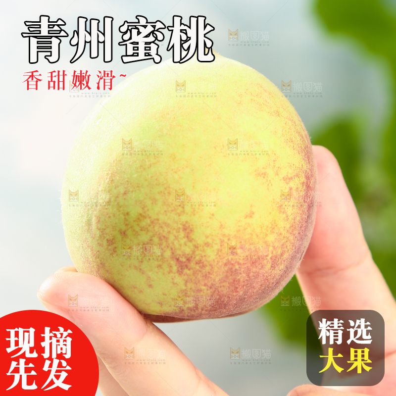 浅底上的青州蜜桃