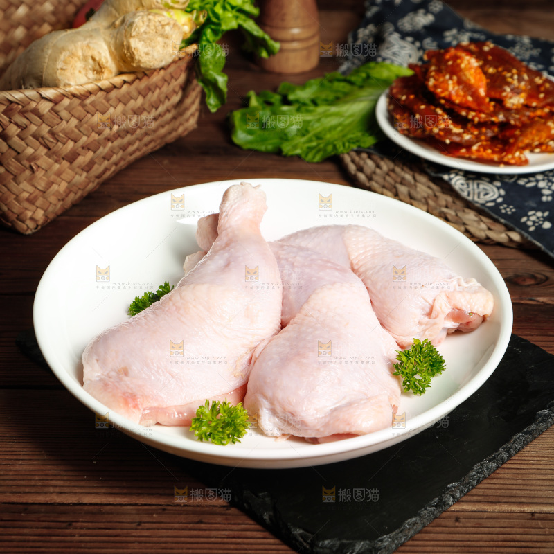 深底上的大鸡腿