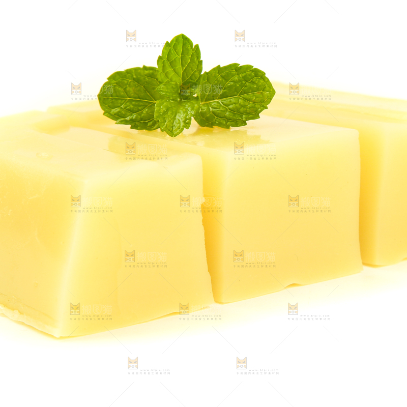 白底上的米豆腐
