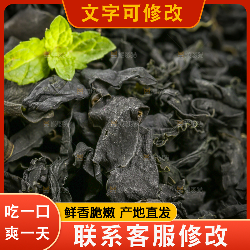深底上的裙带菜