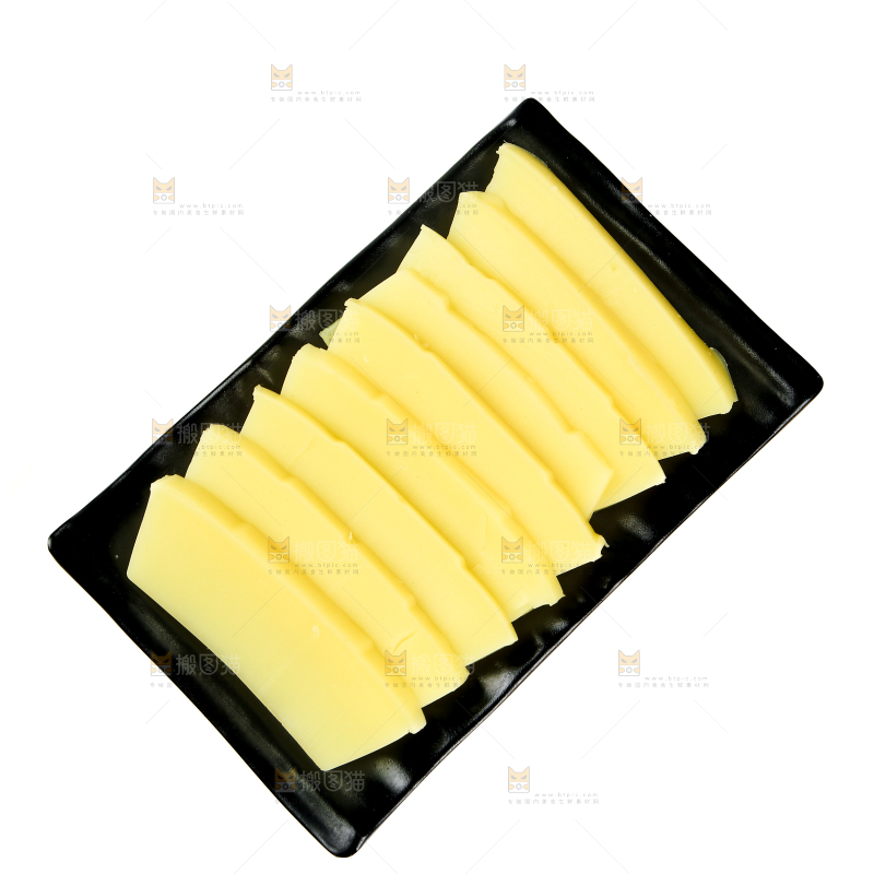 白底上的米豆腐