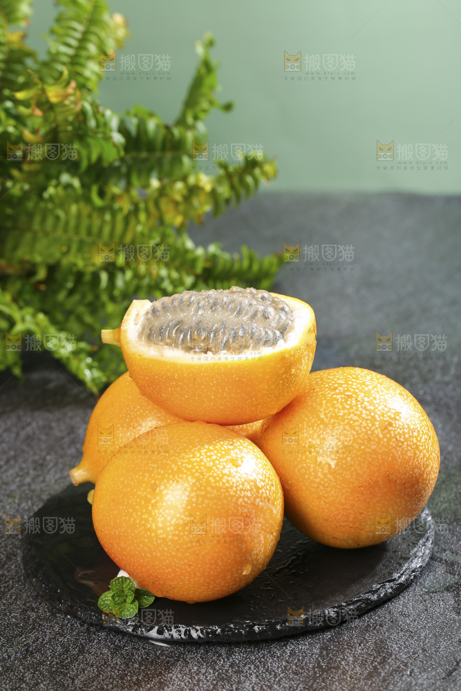 深底上的热情果