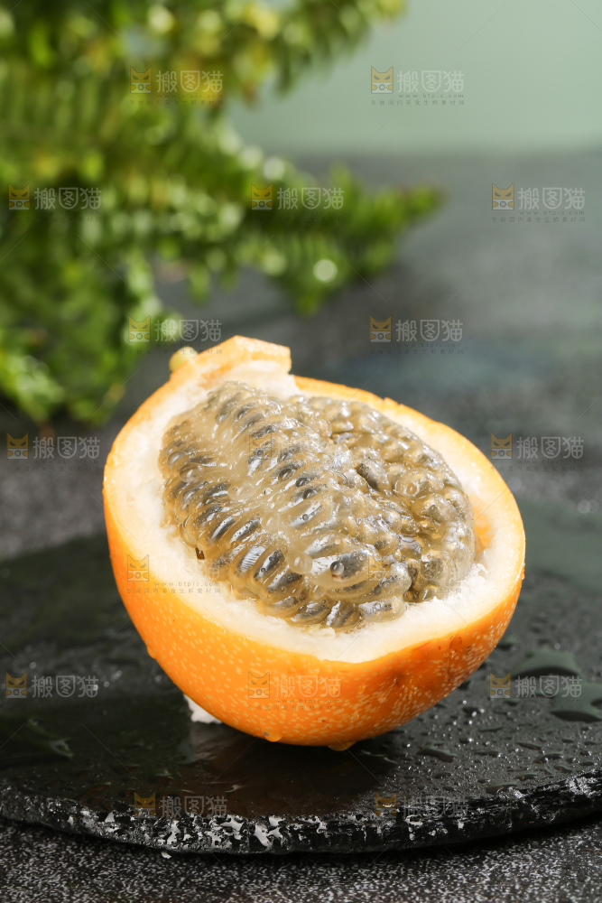 深底上的热情果