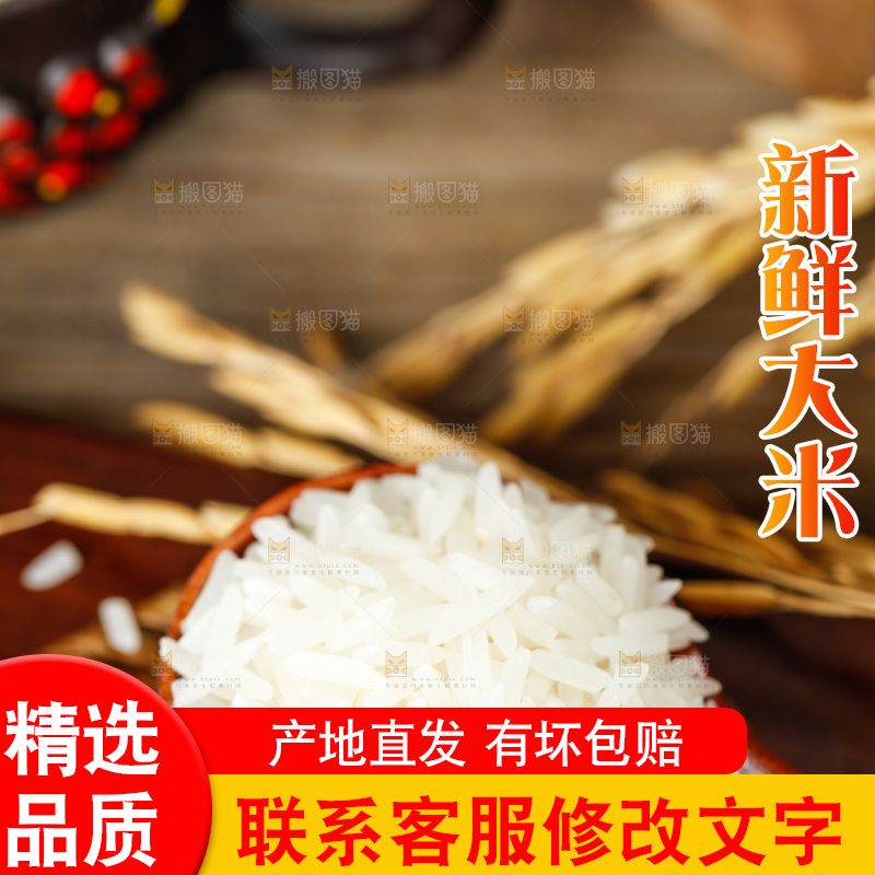 深底上的五常大米