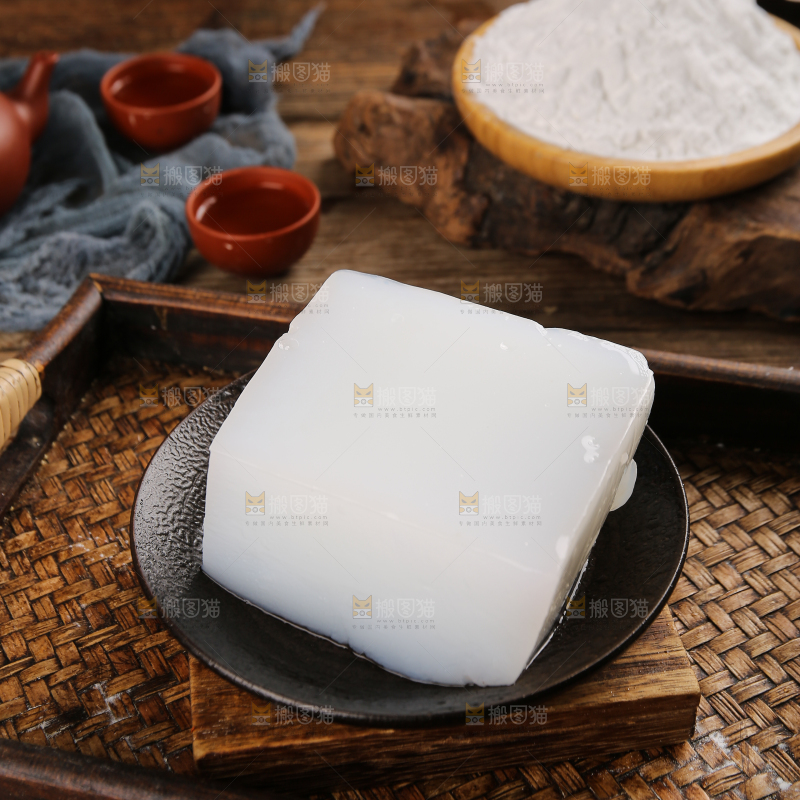 碗里的红油凉粉