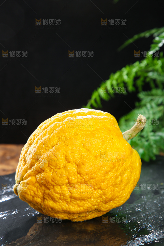 深底上的香橼果