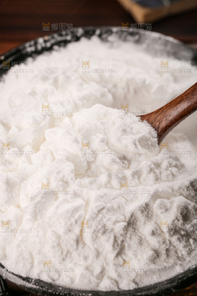深底上的豌豆淀粉