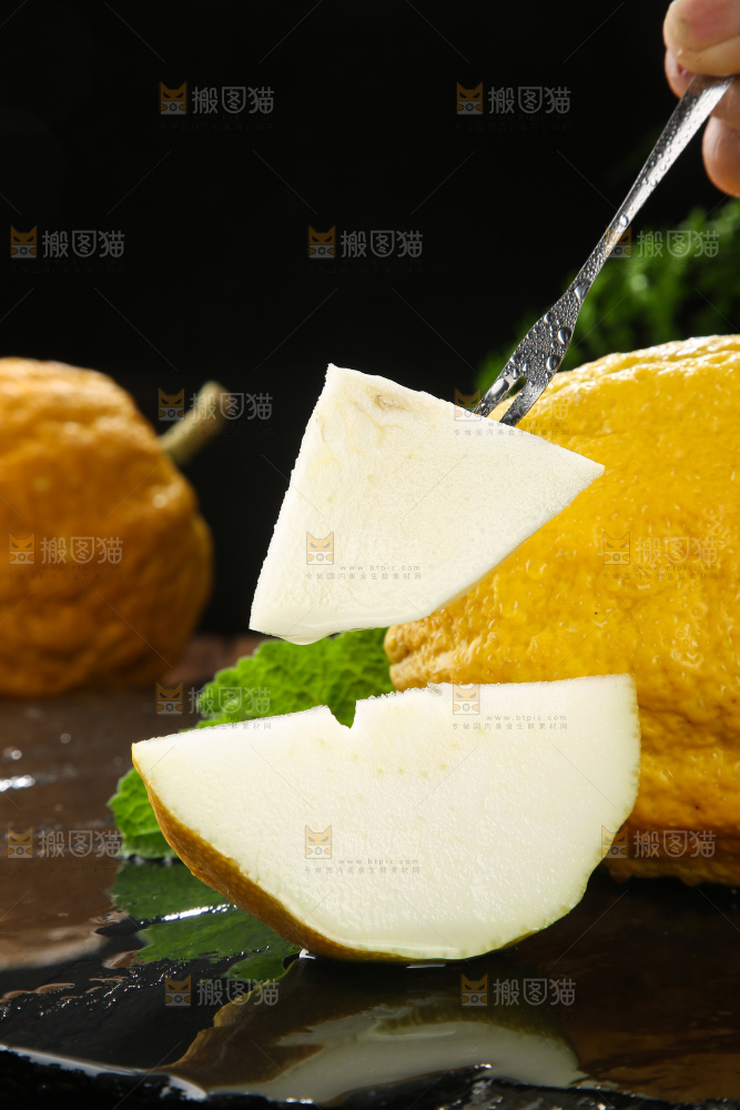 深底上的香橼果
