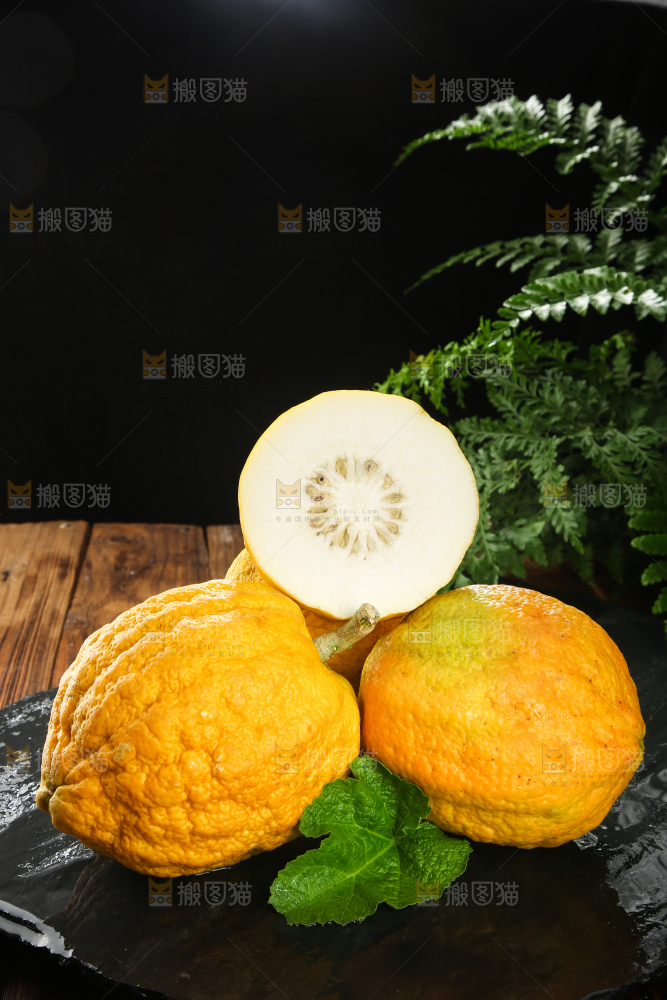 深底上的香橼果