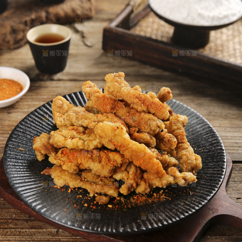 木底上的小酥肉