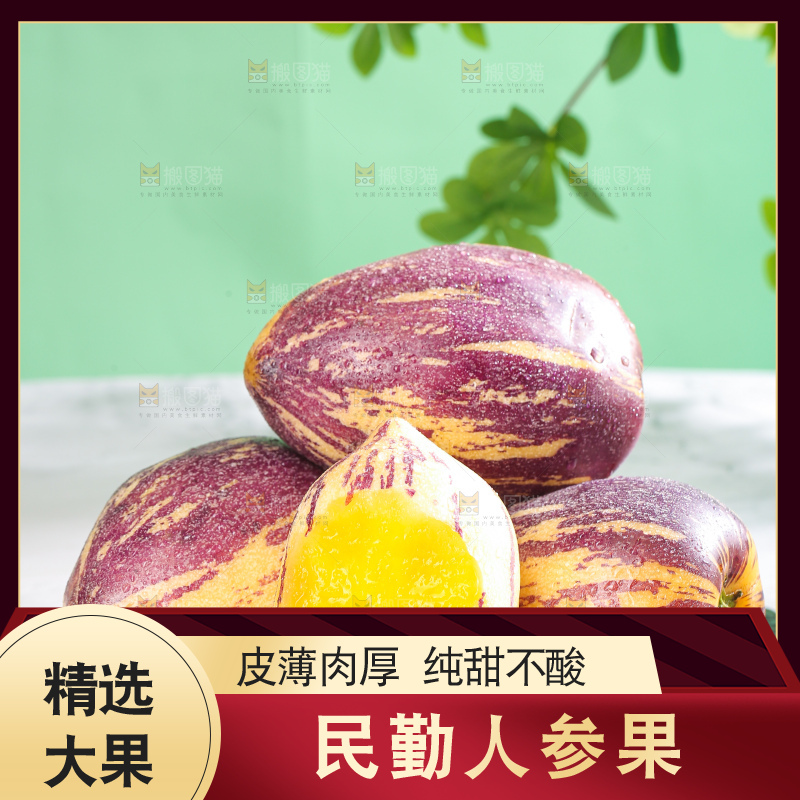 浅底上的民勤人参果