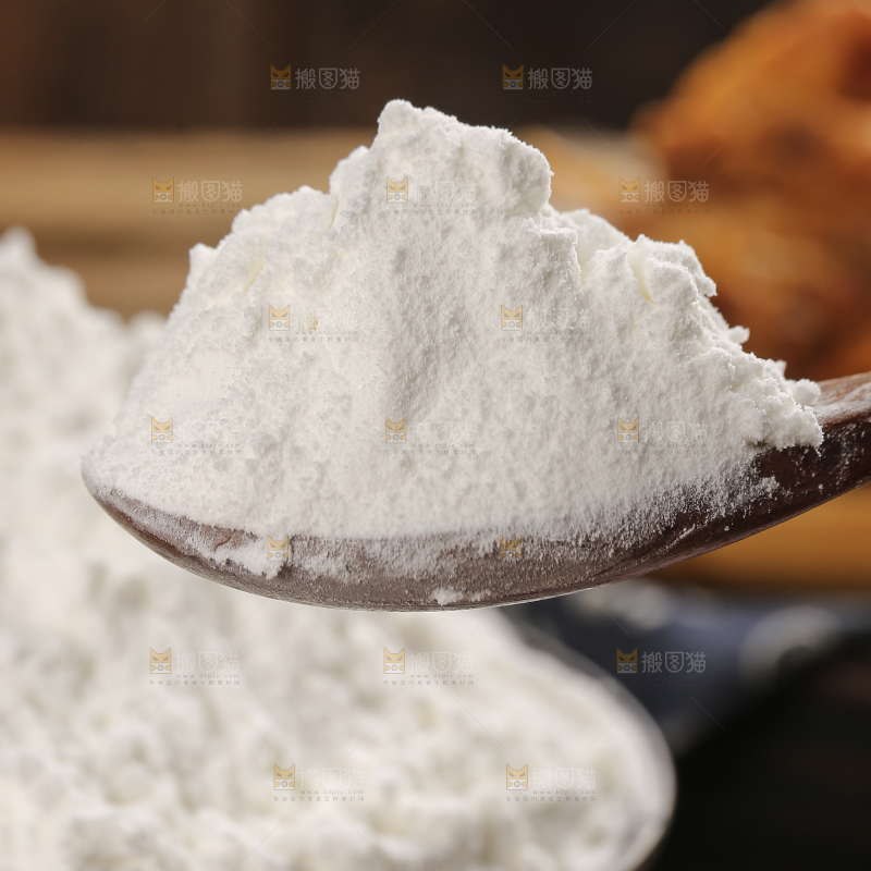 深底上的豌豆淀粉