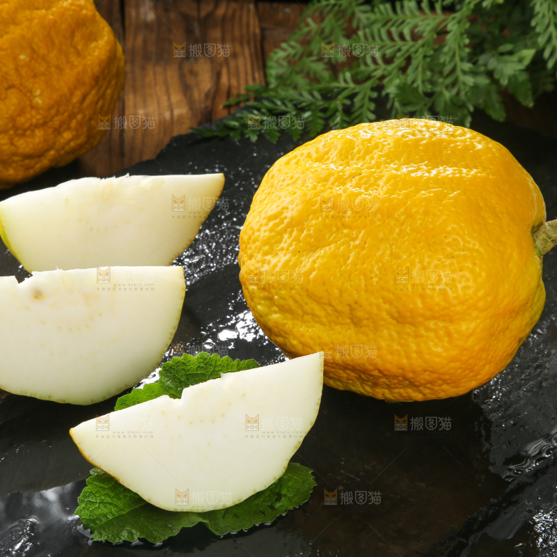 深底上的香橼果