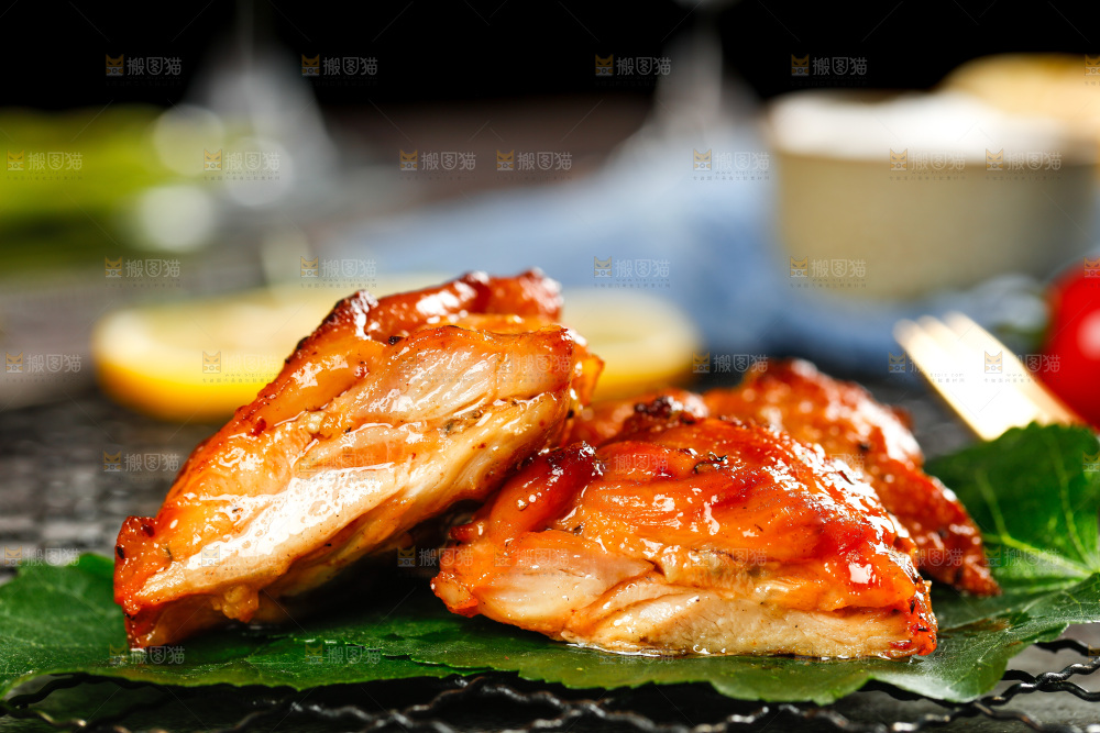 深底上的炭烧鸡排