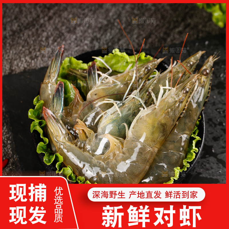 深底上的青岛大虾