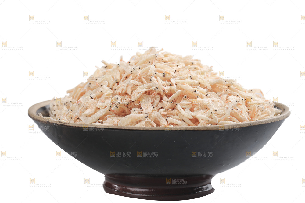 白底上的虾米皮