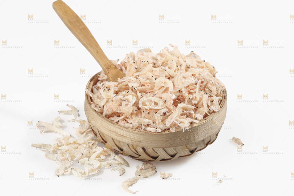 白底上的虾米皮