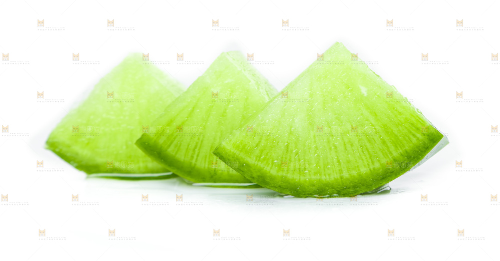 白底上的沙窝萝卜