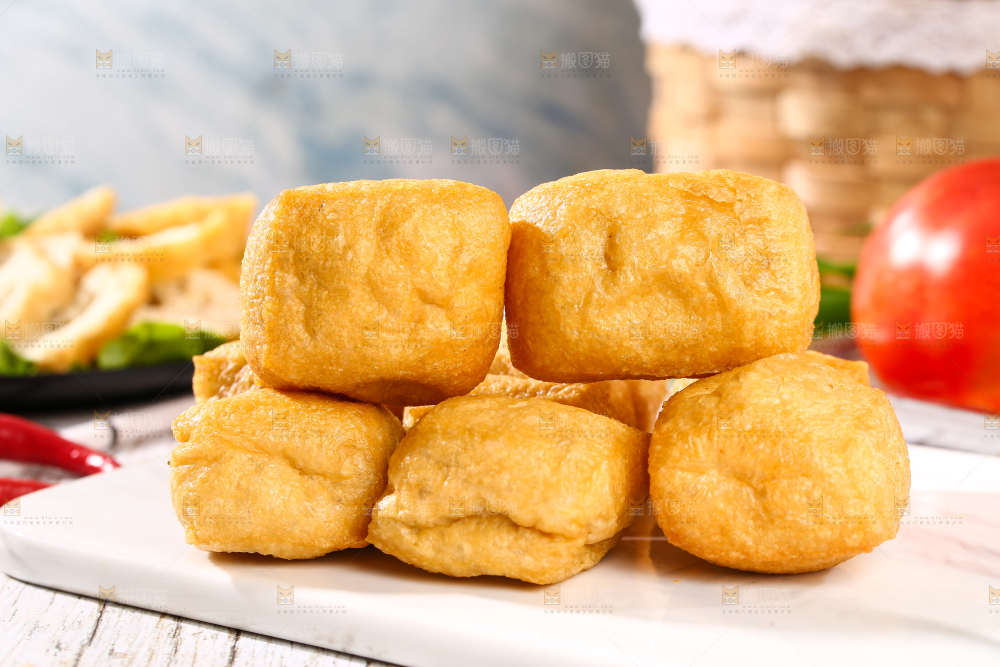 浅底上的油豆泡