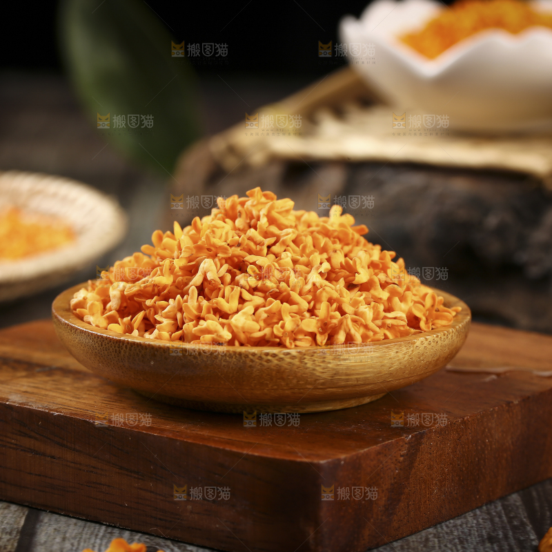 深底上的桂花