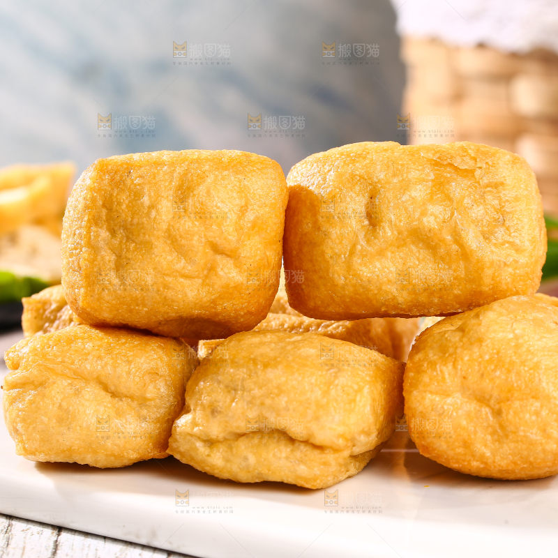 浅底上的油豆泡