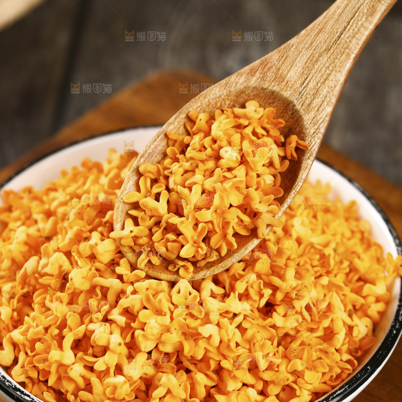 深底上的桂花