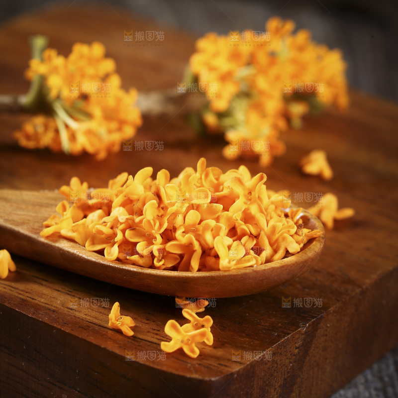 深底上的桂花