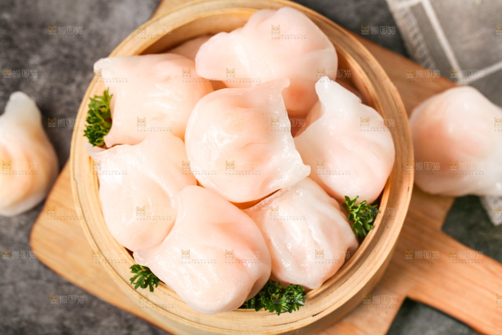 水晶虾饺