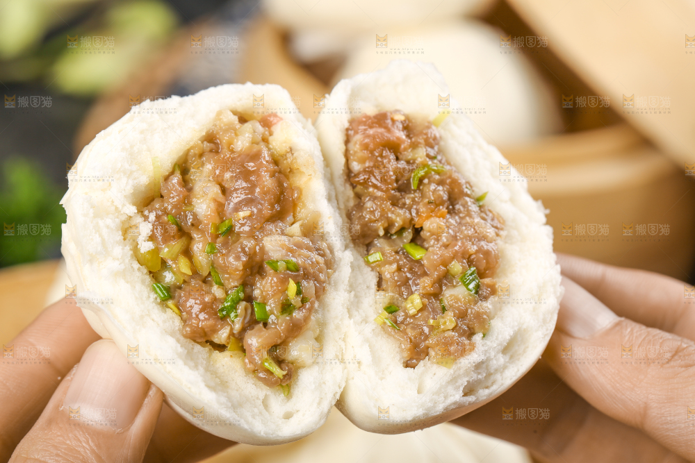 深底上的滑肉包