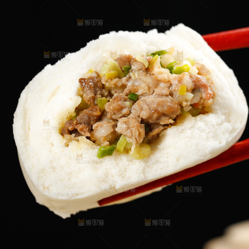 深底上的滑肉包