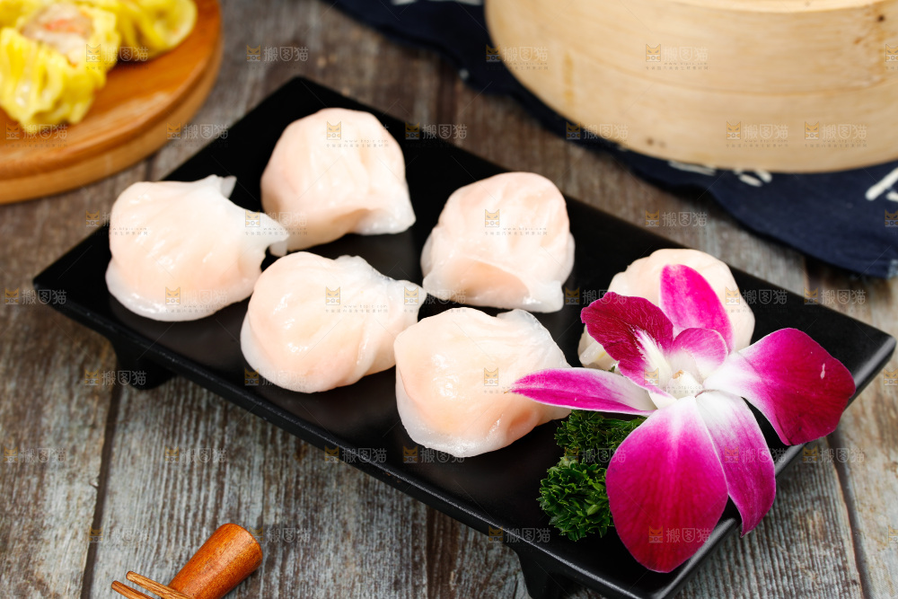 水晶虾饺
