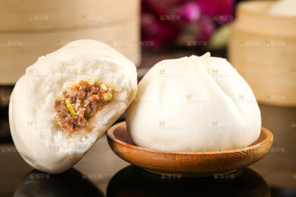 深底上的滑肉包
