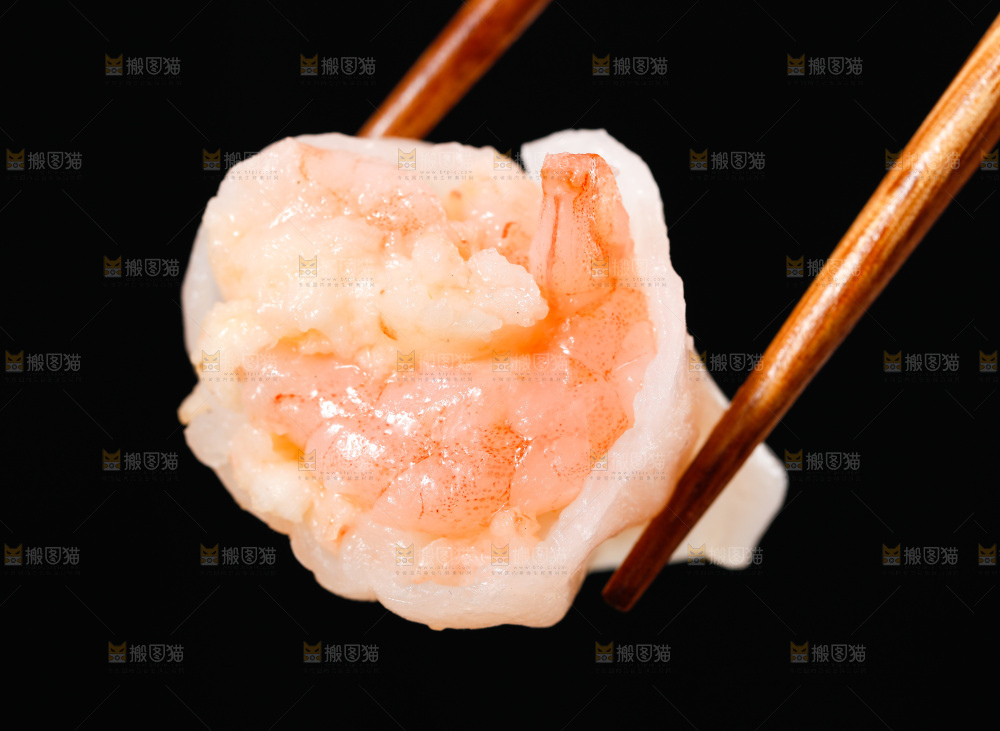 深底上的虾饺