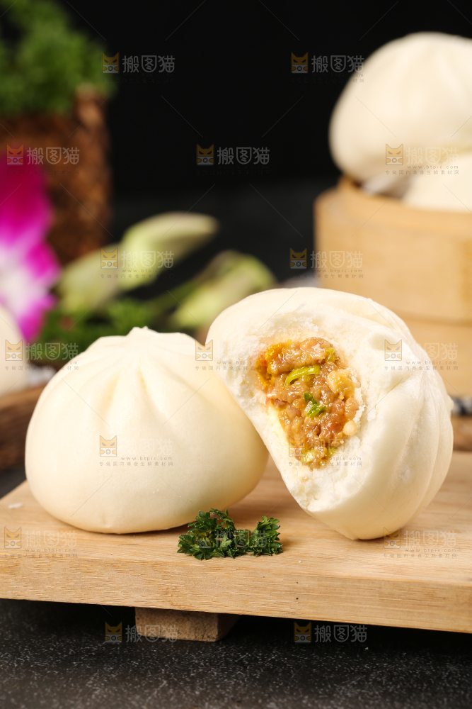 深底上的滑肉包