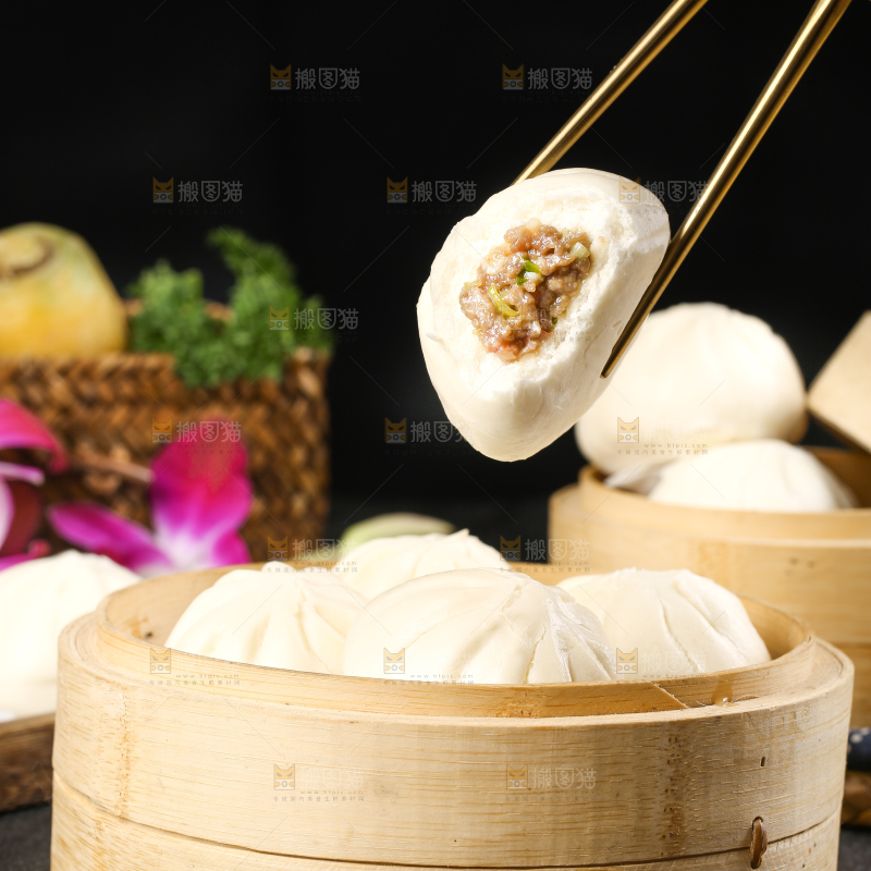 深底上的滑肉包