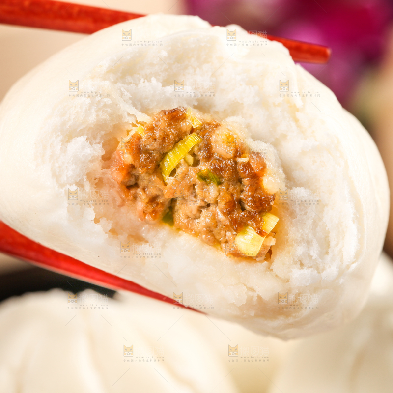 深底上的滑肉包