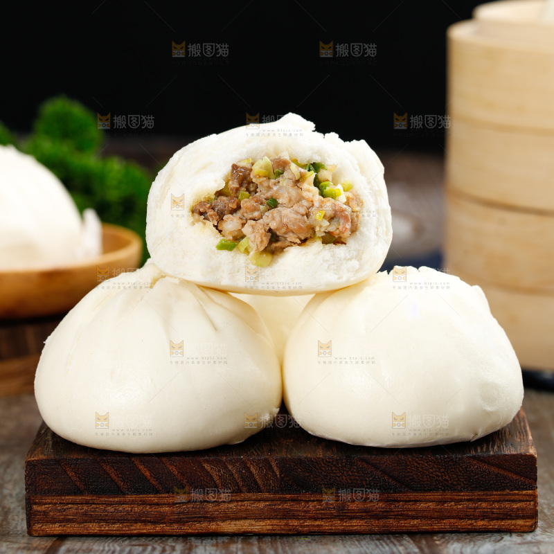 深底上的滑肉包