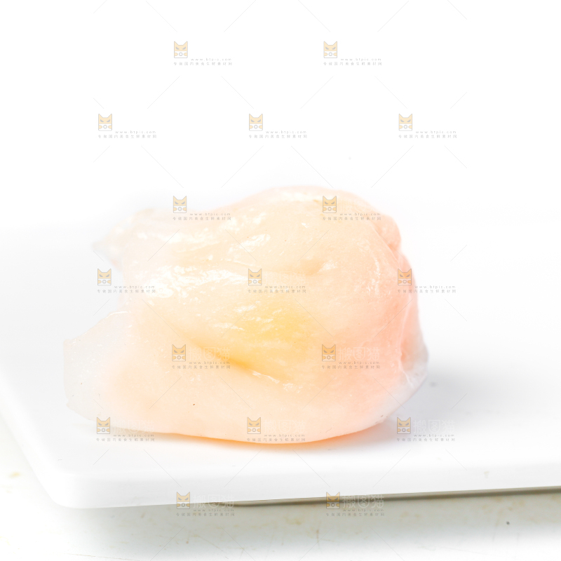 白底上的虾饺