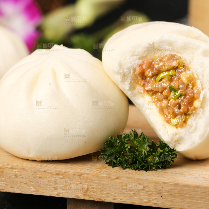 深底上的滑肉包