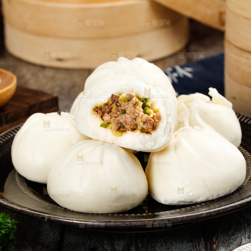 深底上的滑肉包