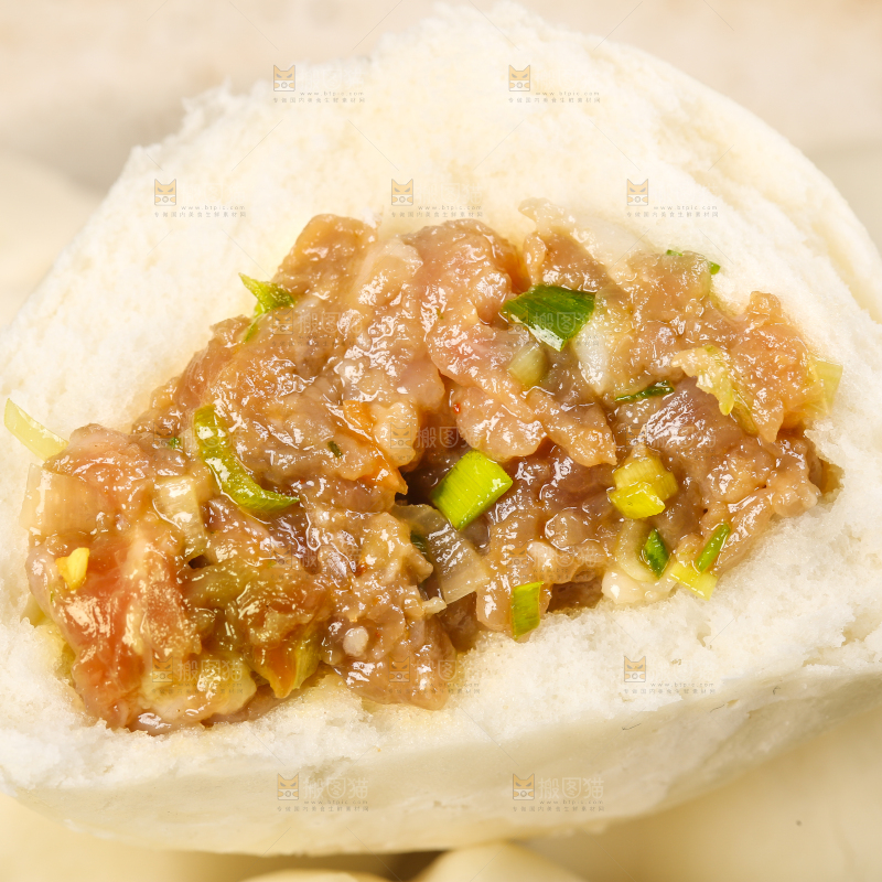 深底上的滑肉包